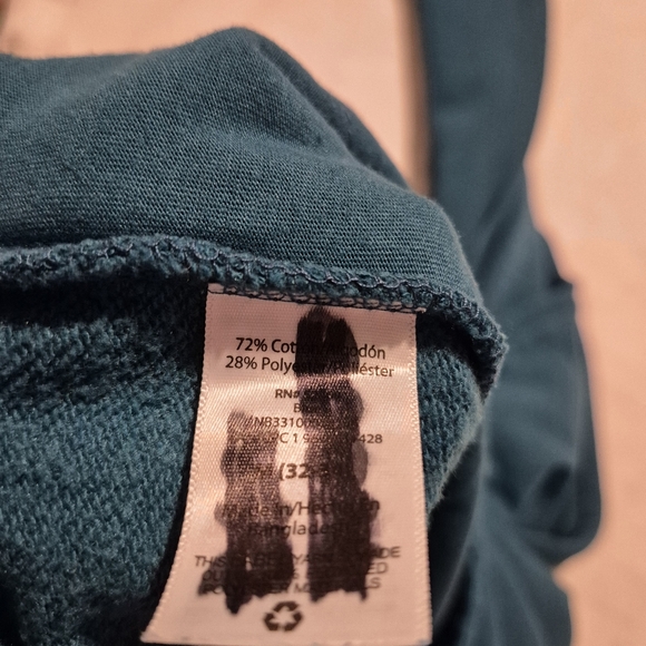 No Boundaries men's dark Teal size medium  32-34 jogging pants, GUC - Picture 8 of 8